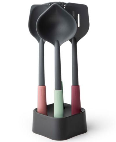 Brabantia Набор кухонных принадлежностей из 4 предметов со стойкой