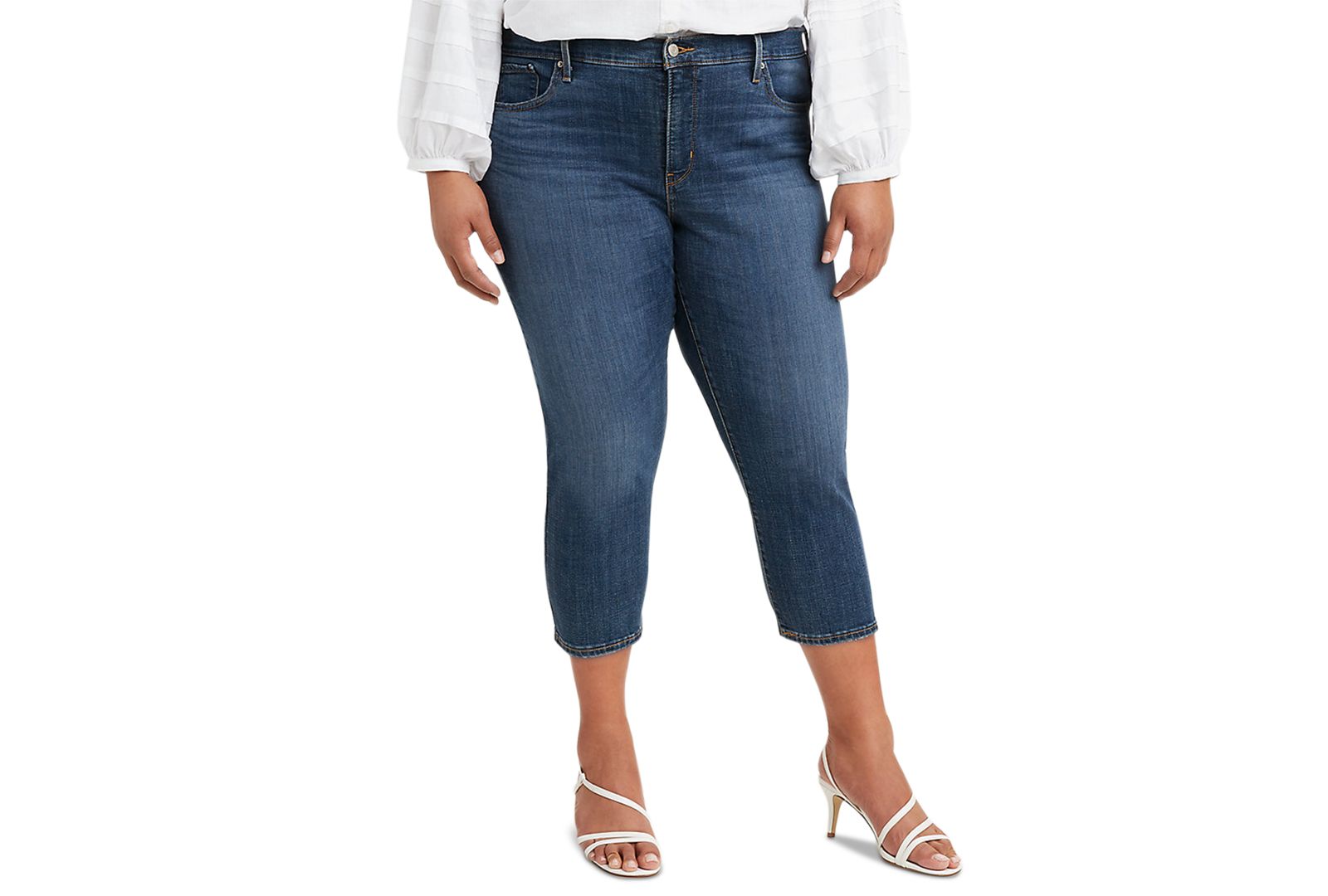 Джинсы Levi's® Trendy Plus Size 311 Shaping Skinny Capri