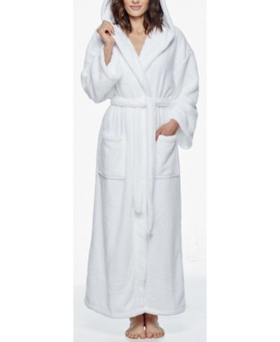 Женский махровый халат ARUS Hooded Full Ankle Length Premium Fleece