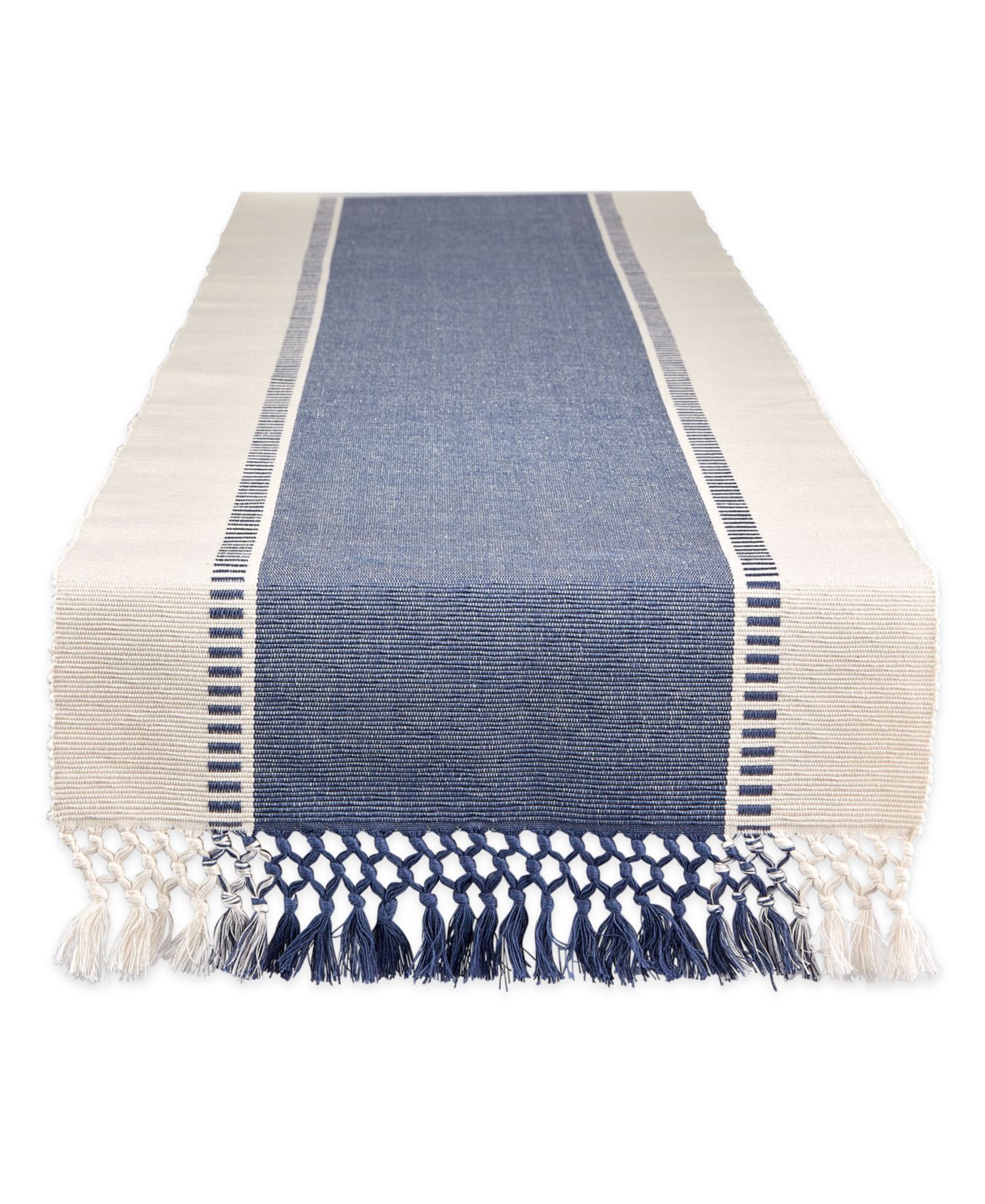 Дорожка для стола Design Imports Dobby Stripe, 13" x 72"