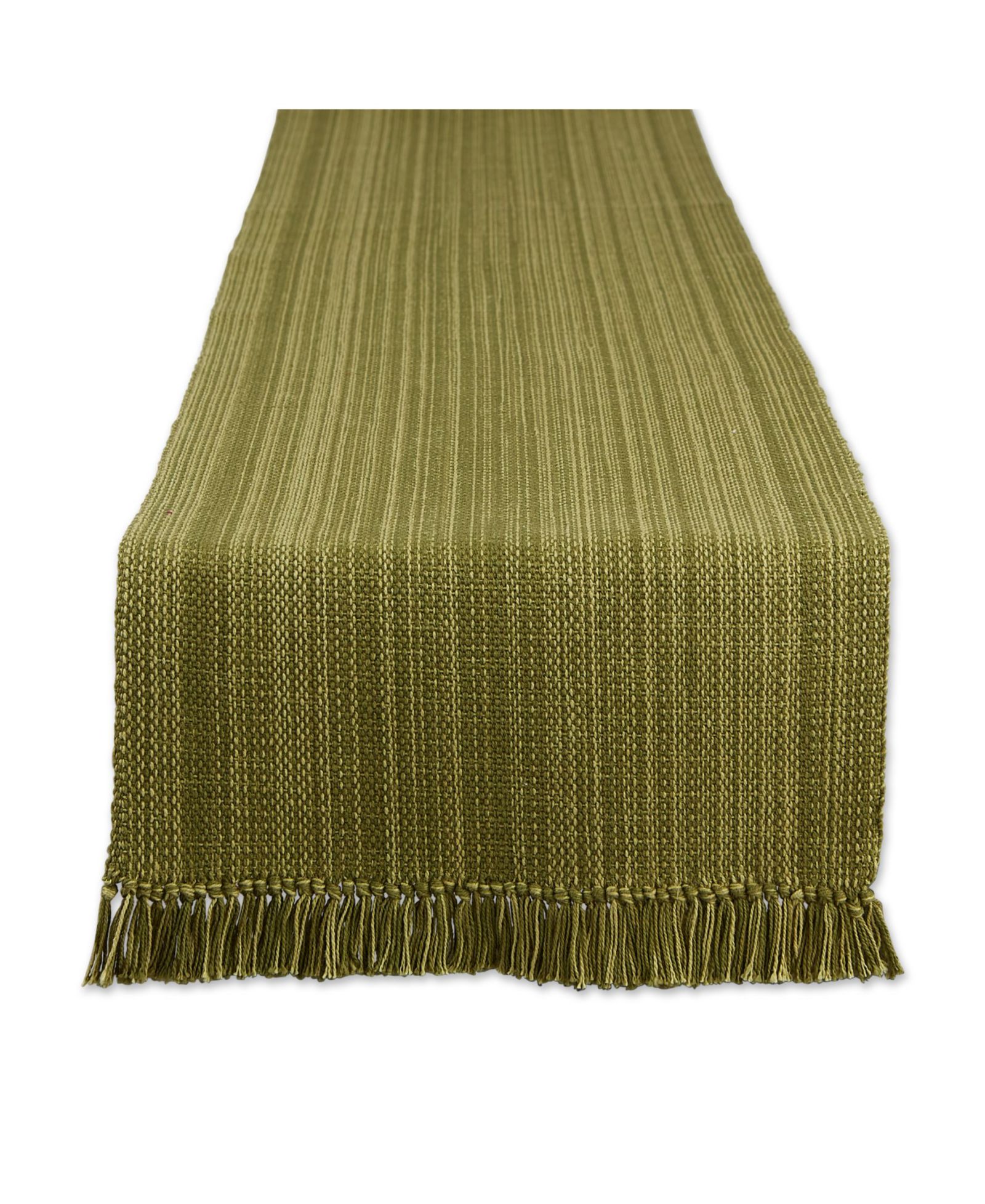 Design Imports Variegated Fringe Table Runner