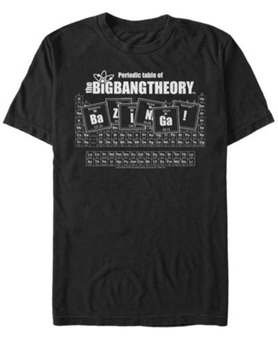 Мужская футболка с принтом Big Bang Theory Short Sleeve