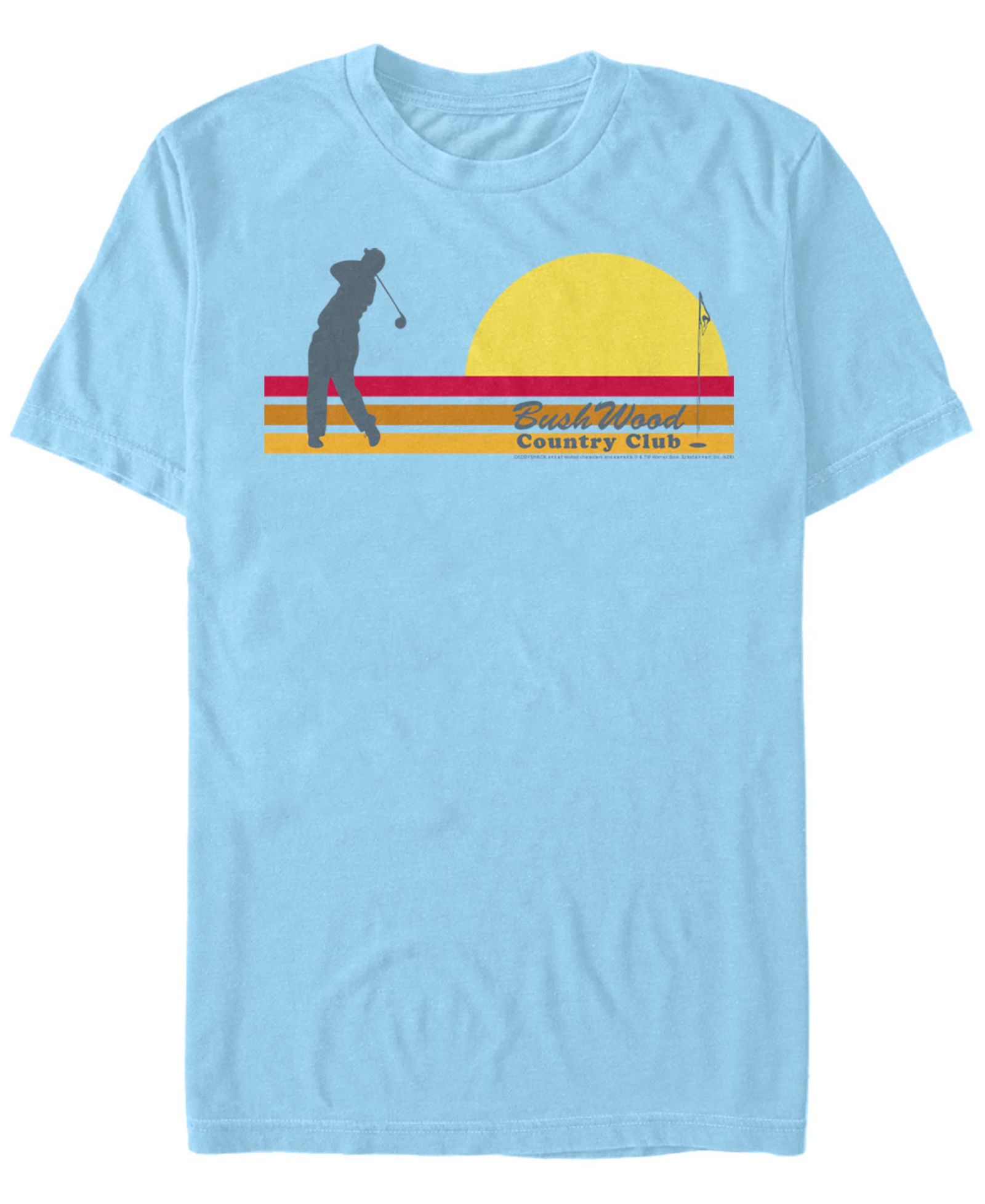 Мужская футболка Caddyshack Country Club Stripe Short Sleeve