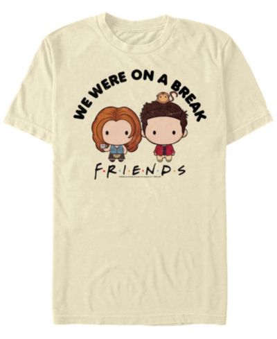 Мужская футболка Friends Chibi On Break с коротким рукавом