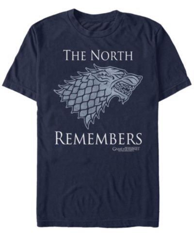 Мужская футболка Game of Thrones In The North с коротким рукавом