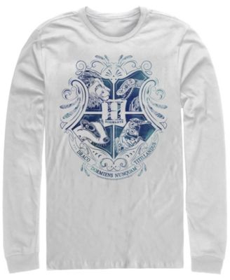 Мужская футболка с длинным рукавом Deathly Hallows 2 Hogwarts