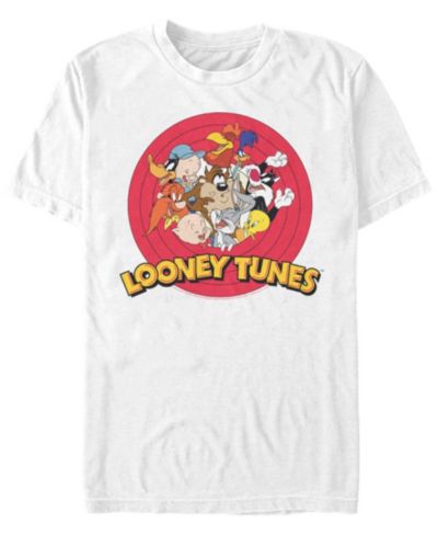 Мужская футболка Looney Tunes Classic Circle с коротким рукавом
