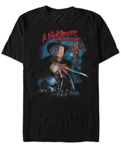 Мужская футболка с принтом Nightmare On Elm Street Short Sleeve