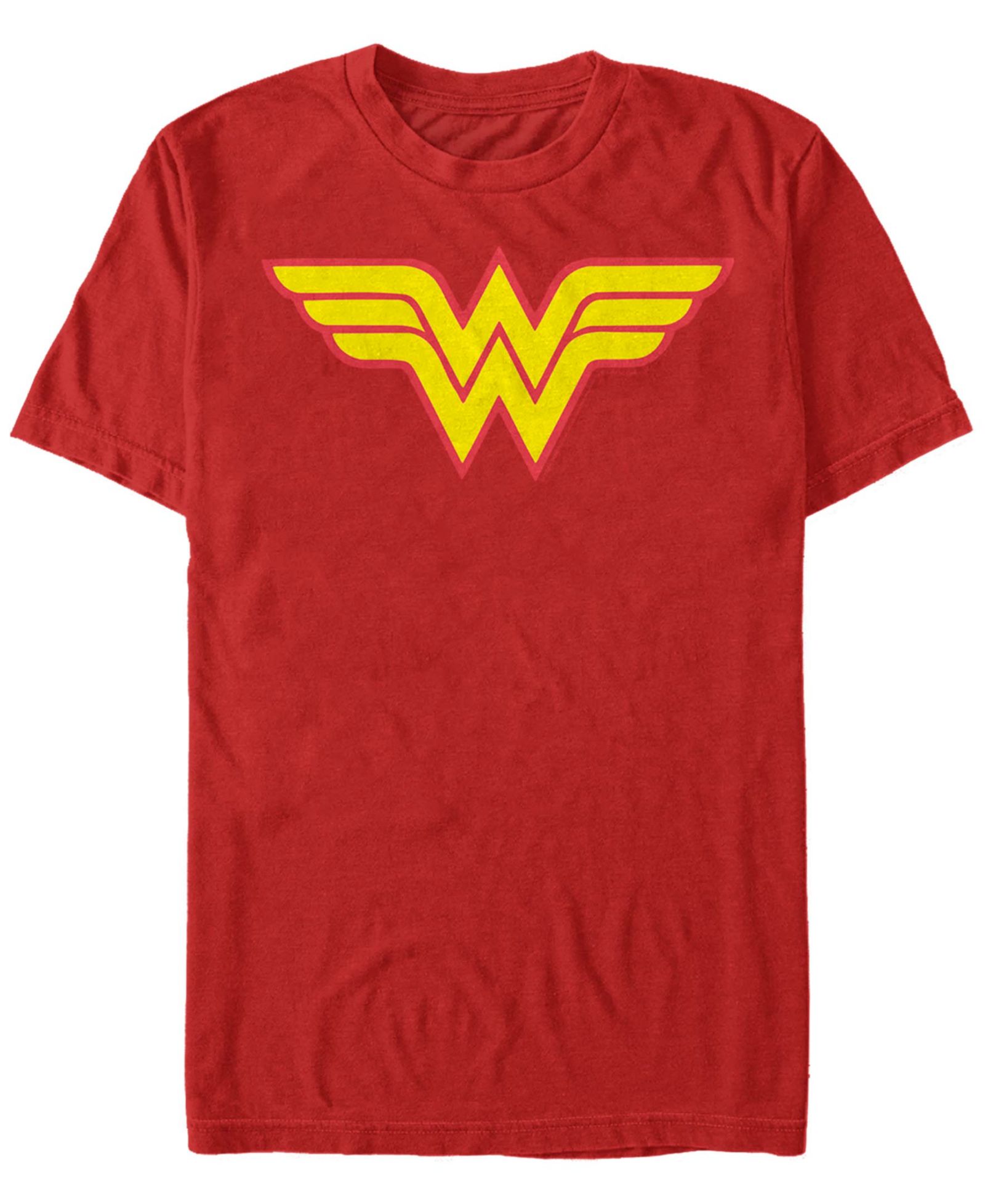 Men's Wonder Woman Two Color Logo Short Sleeve T-shirt