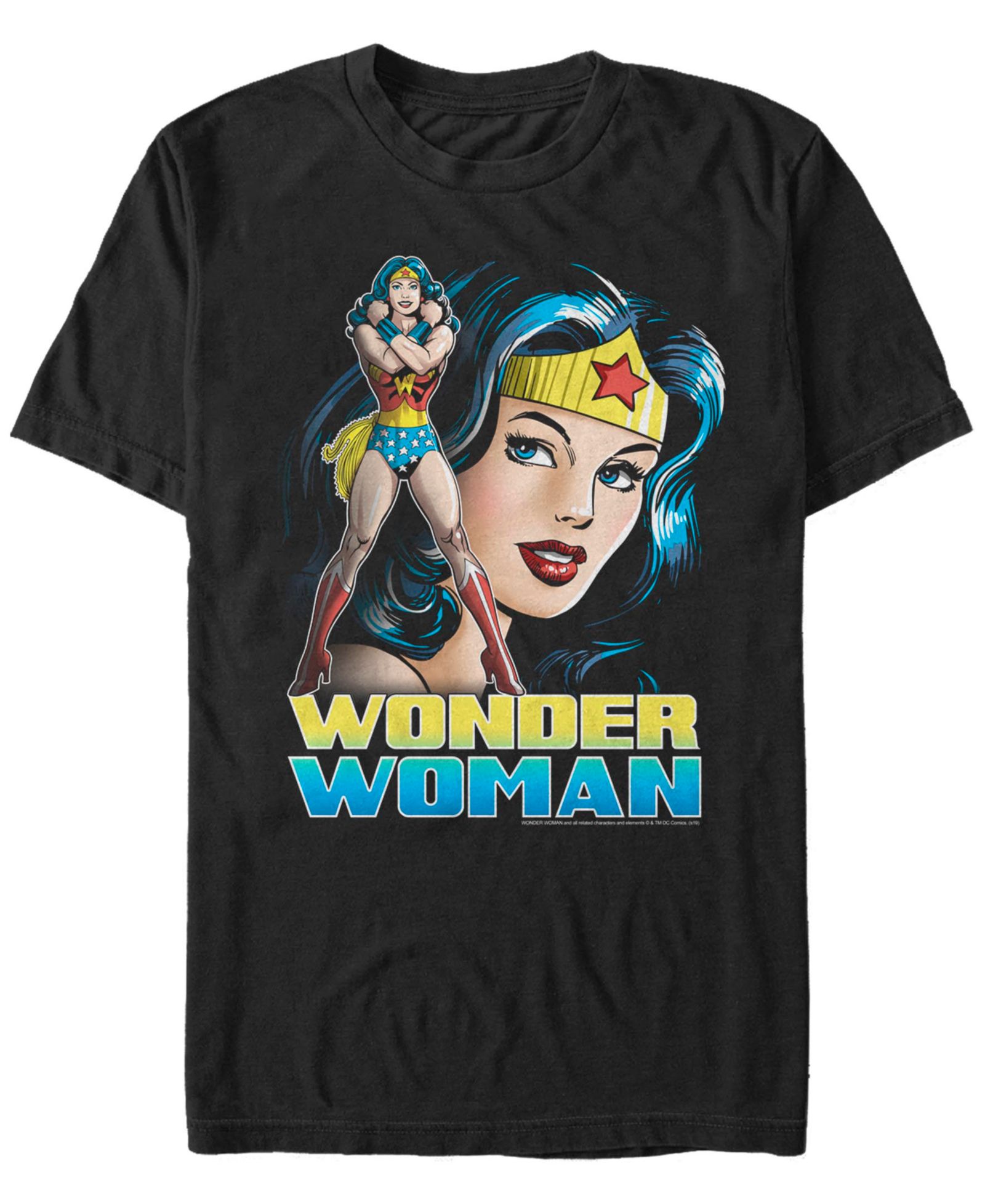 Мужская футболка Fifth Sun Wonder Woman Wonder Sil Stance Short Sleeve