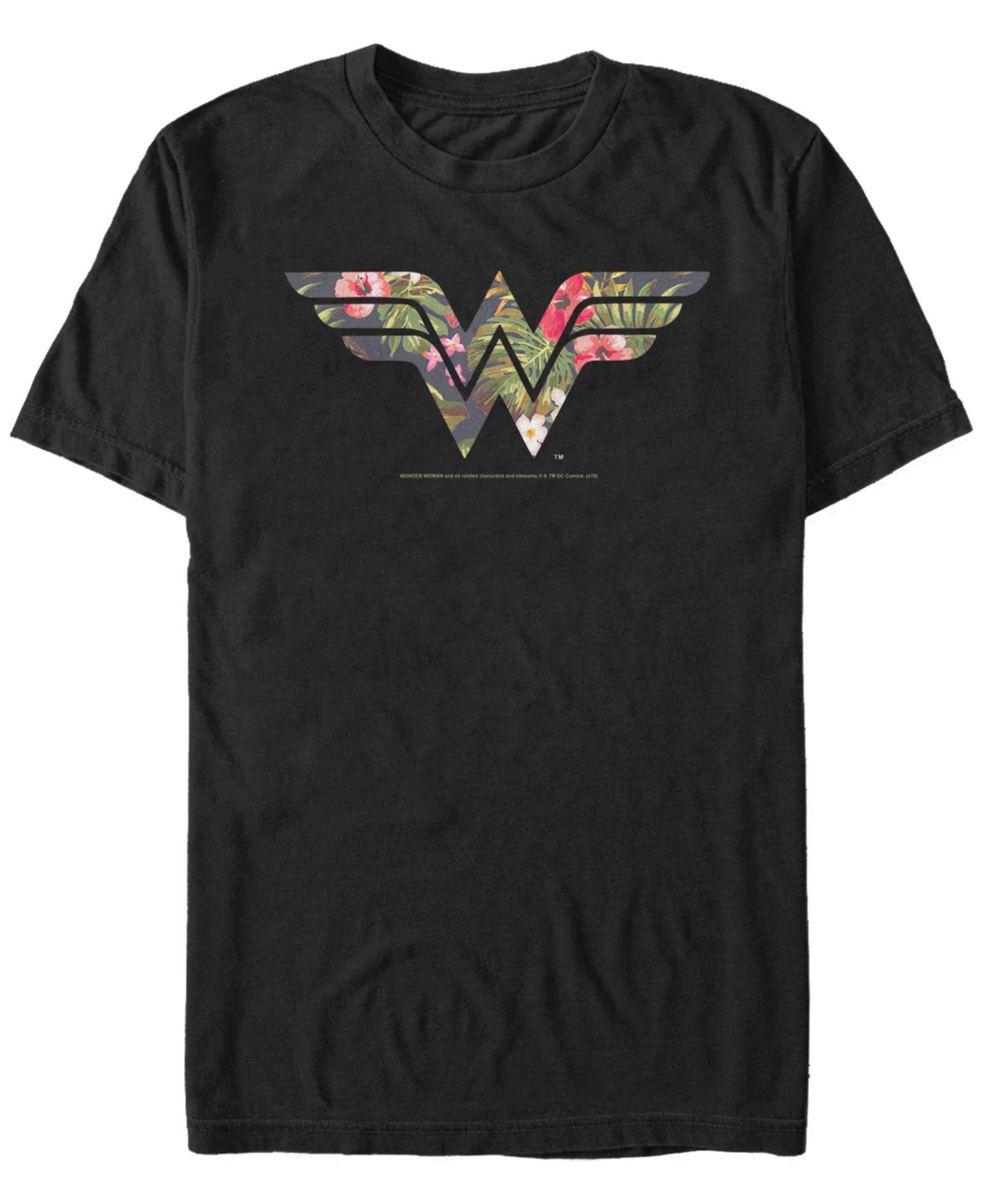 Fifth Sun футболка Wonder Woman с цветочным принтом для мужчин
