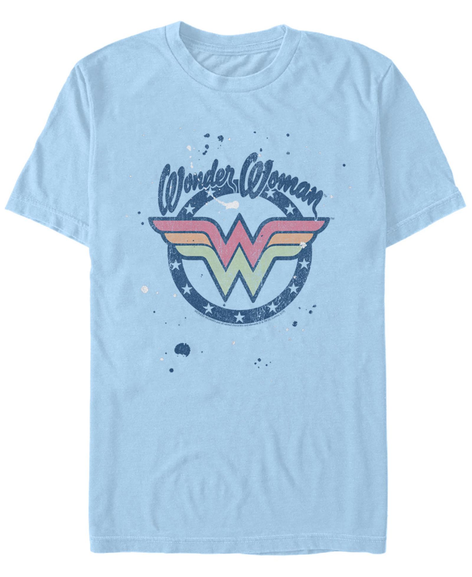 Мужская футболка Fifth Sun Wonder Woman Splat Logo с коротким рукавом