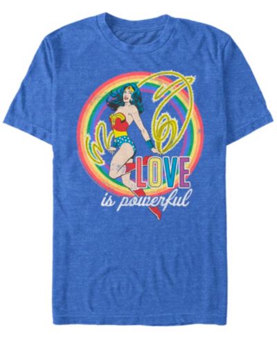 Мужская футболка Fifth Sun Wonder Woman Rainbow Woman с коротким рукавом