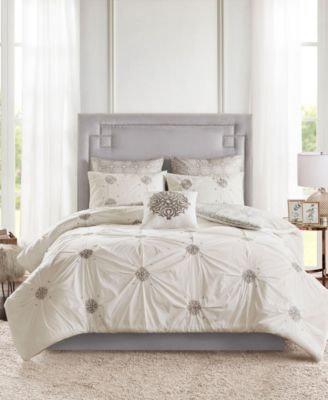 Набор из 6 предметов Madison Park Malia с вышивкой, King/California King