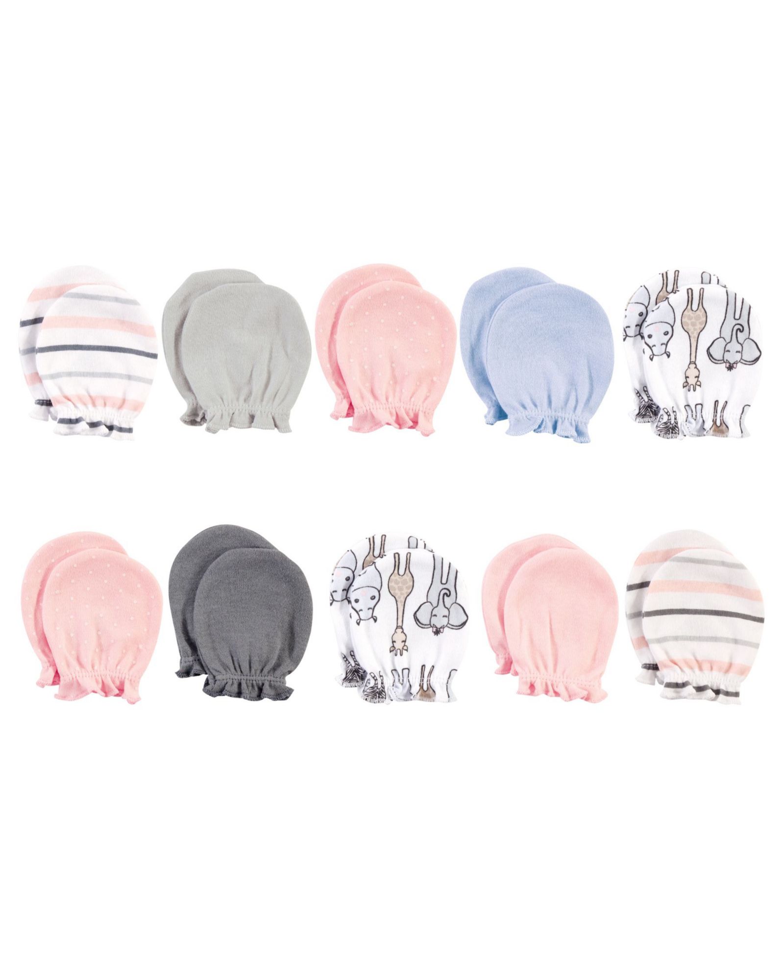 Hudson Baby Cotton Scratch Mittens