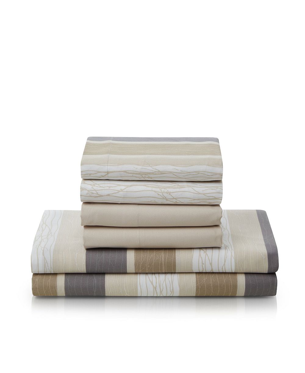 Комплект постельного белья Nestl Super Soft Deep Pocket, 6 шт., Full