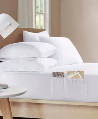 Intelligent Design Side Storage Pockets Microfiber 4-Pc. Sheet Set, Twin XL