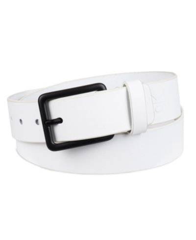 Calvin Klein Мужской повседневный кожаный ремень Bridle