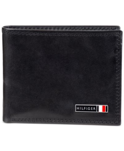 Tommy Hilfiger Men's Wallet Edisto RFID Slimfold Wallet