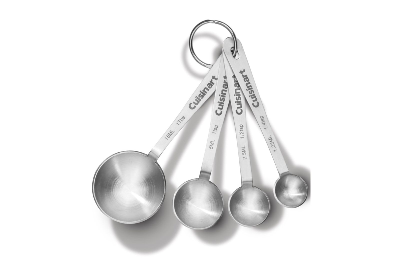 Cuisinart Stainless Steel Measuring Spoons, Set of 4