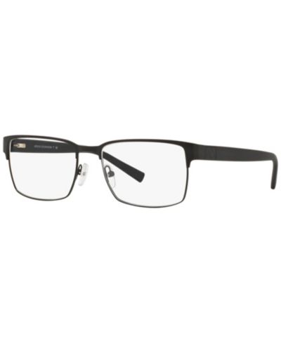 Armani Exchange Man квадратные металлические очки AX1019