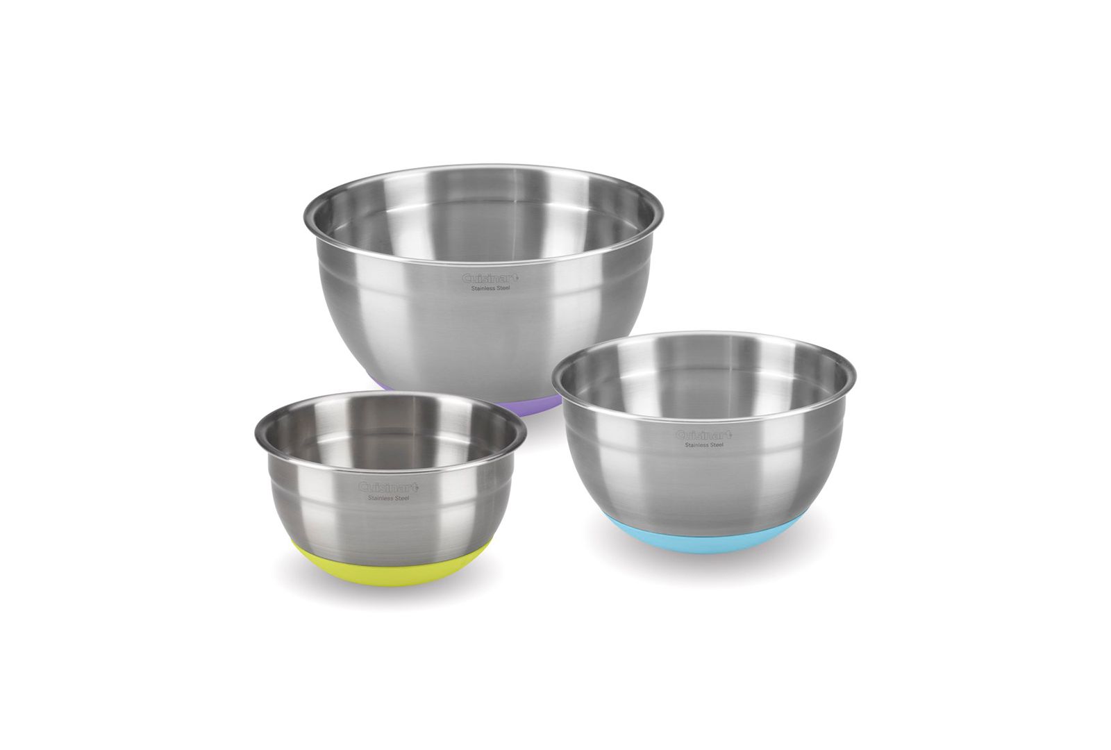 Миски для смешивания Cuisinart Stainless Steel Non-Slip Bases Set of 3