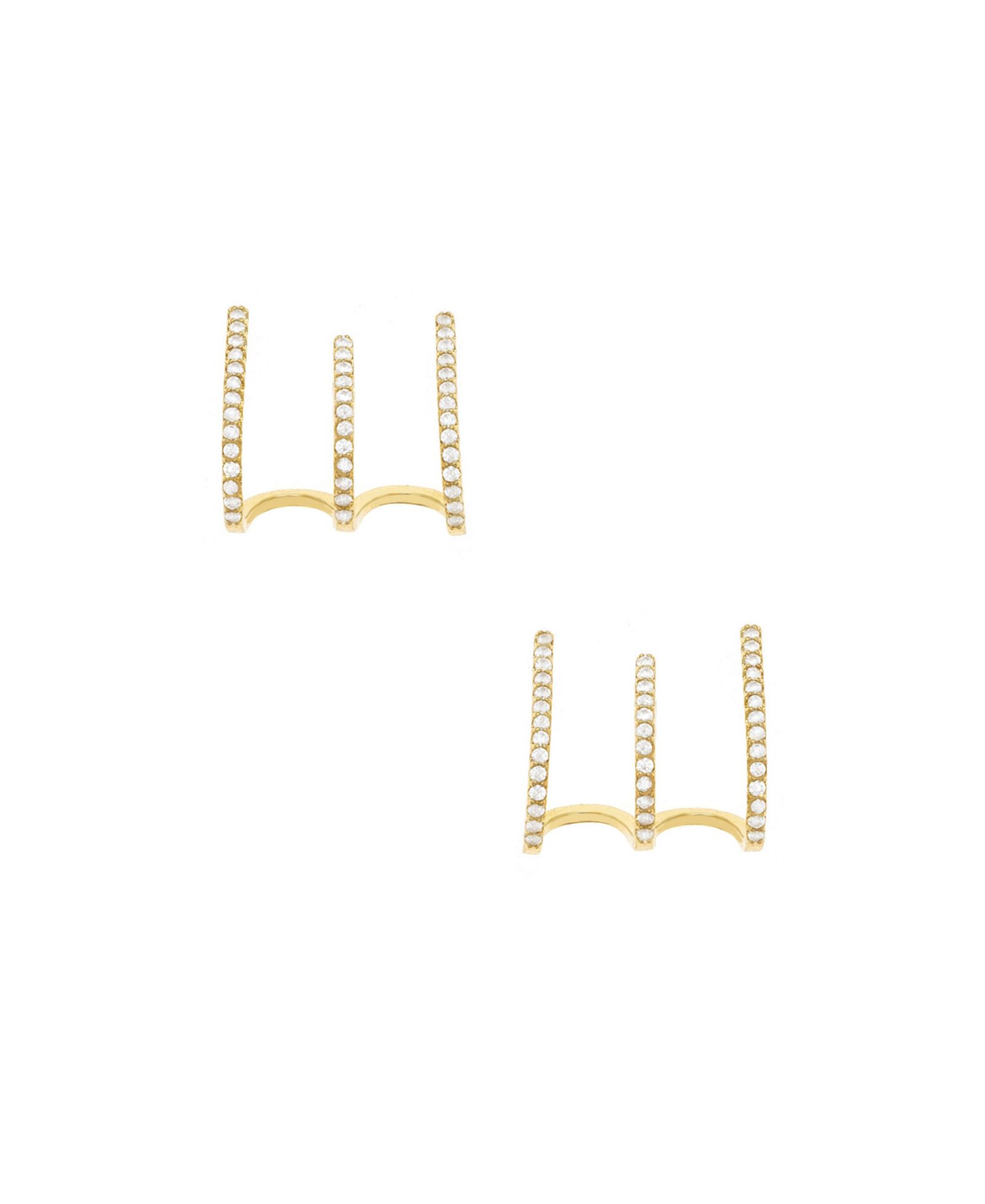 ETTIKA Ear Wrap Stud with Cubic Zirconia