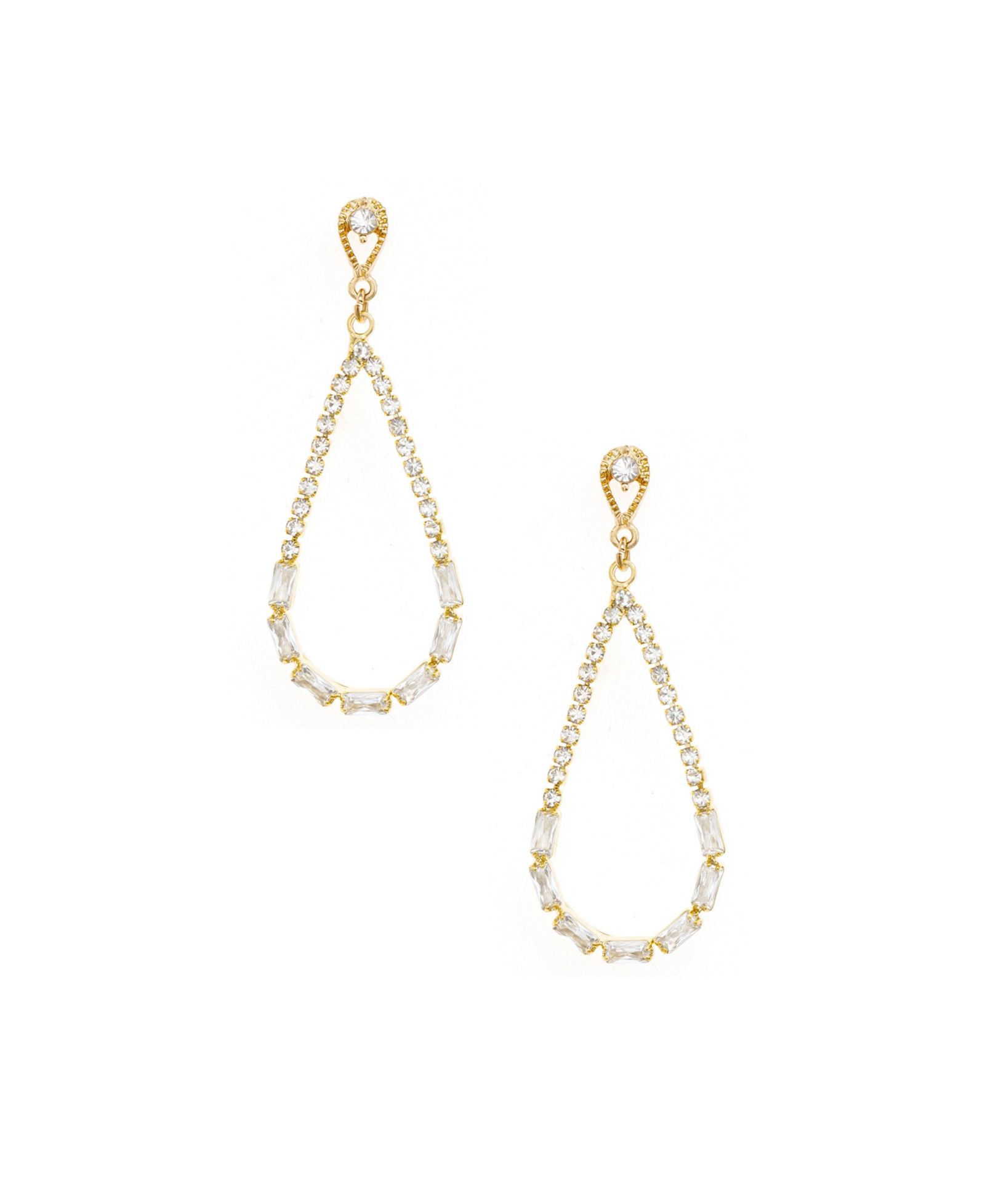 Серьги ETTIKA Crystal Teardrop