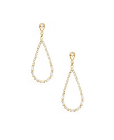 ETTIKA Crystal Teardrop Earrings
