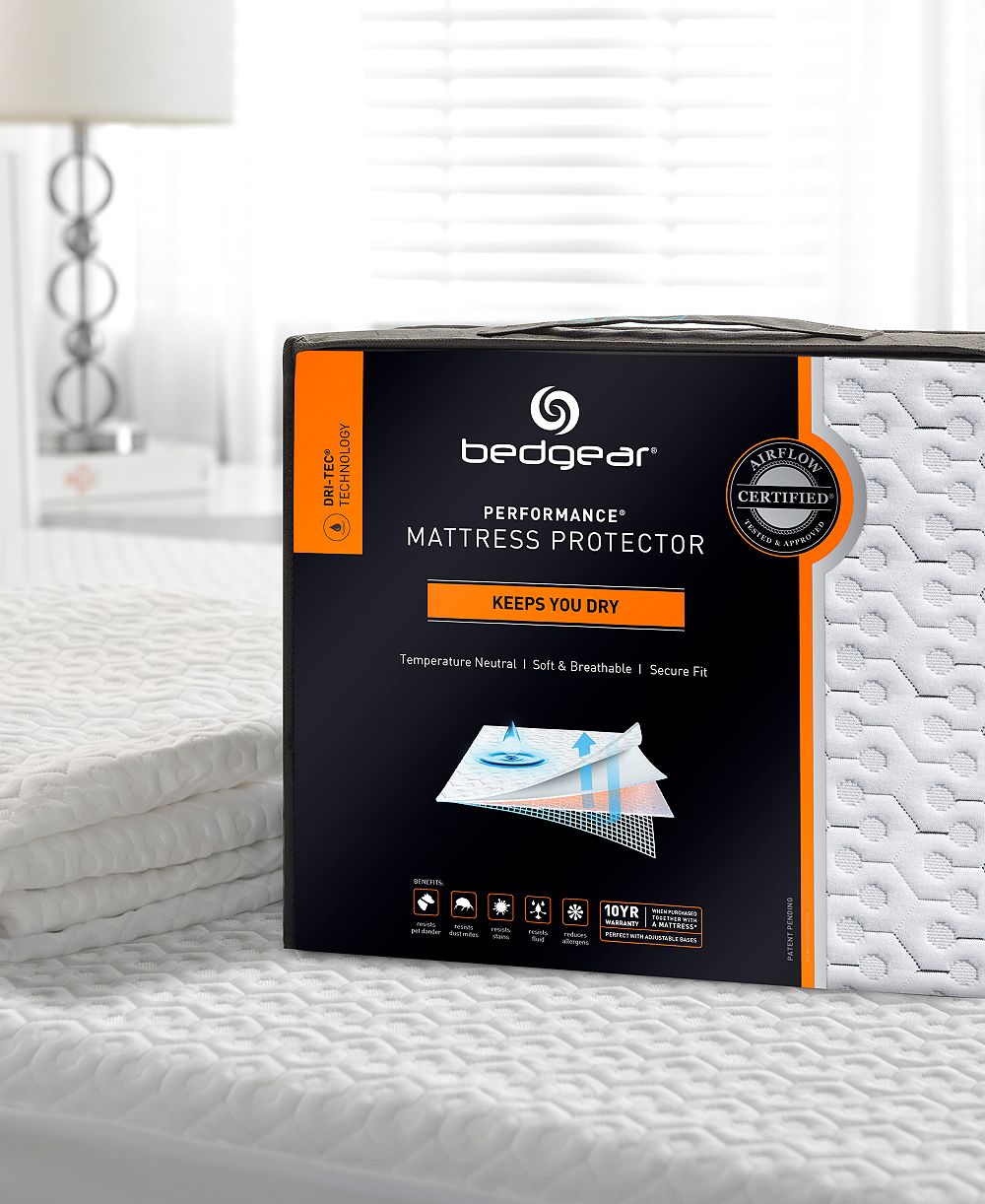 Защитное покрытие для матраса Bedgear Dri-Tec, Split King