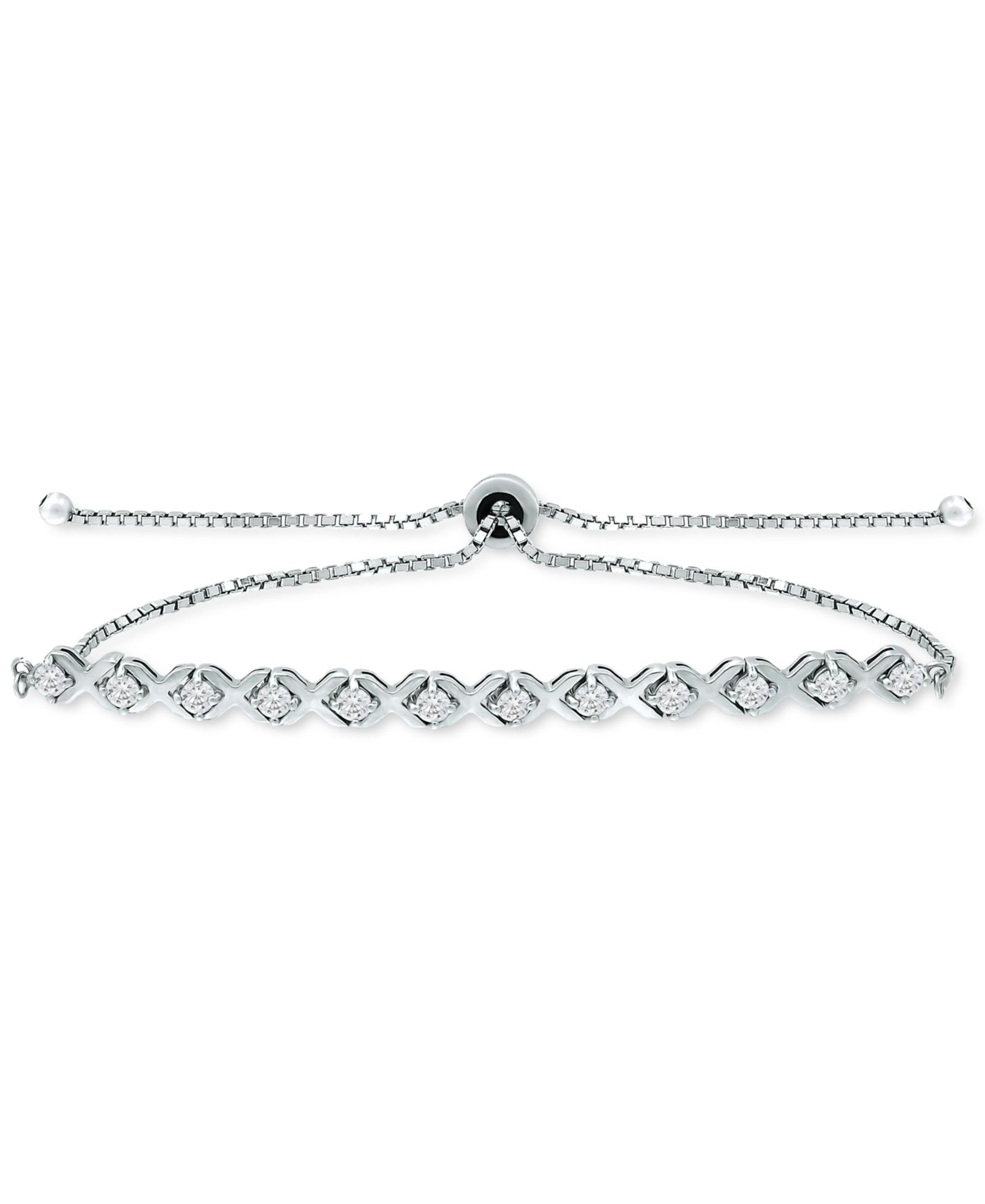 Giani Bernini Браслет Bolo Cubic Zirconia XO