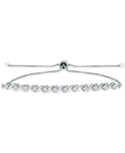 Giani Bernini Браслет Bolo Cubic Zirconia XO
