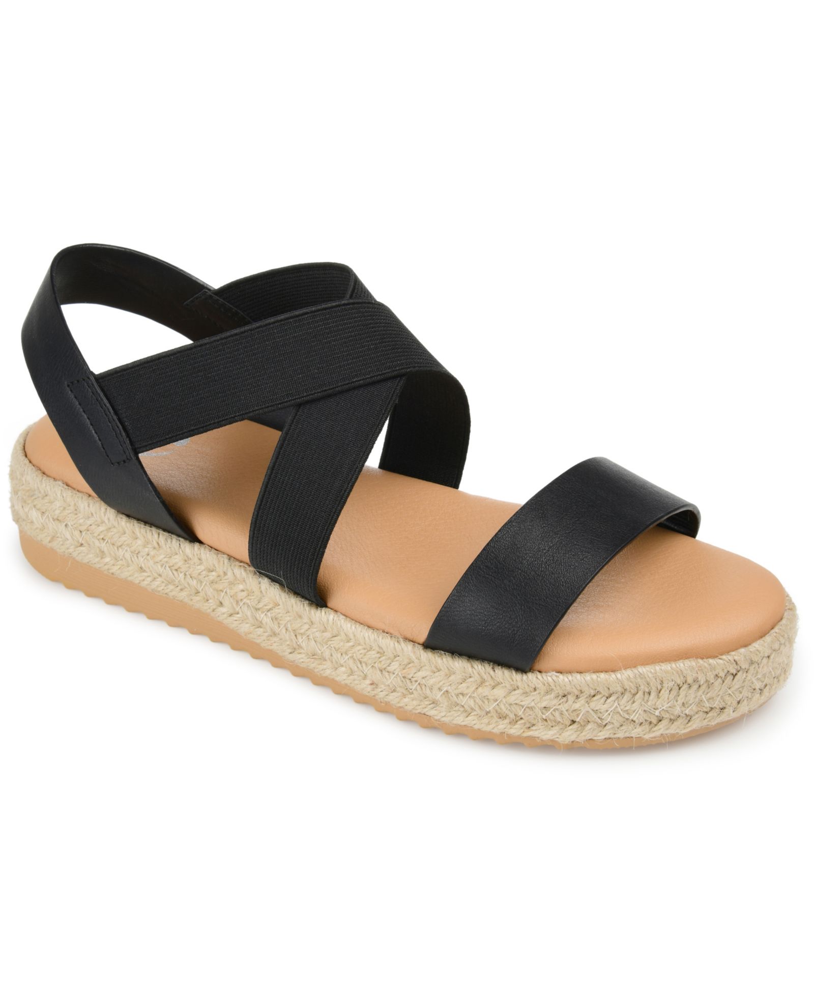 Женские сандалии на танкетке Journee Collection Caroline Espadrille