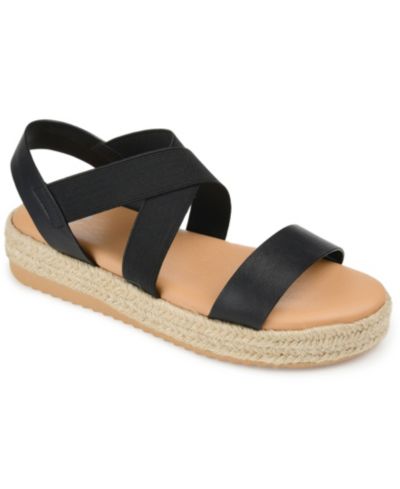 Женские сандалии на танкетке Journee Collection Caroline Espadrille