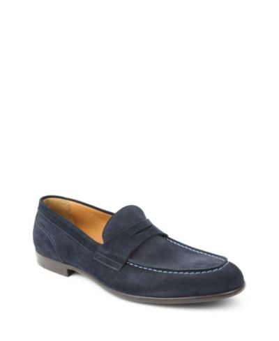 Navy Suede
