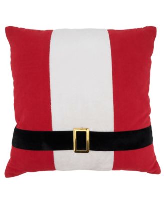 Saro Lifestyle Декоративная подушка Santa's Belt, 18" x 18"