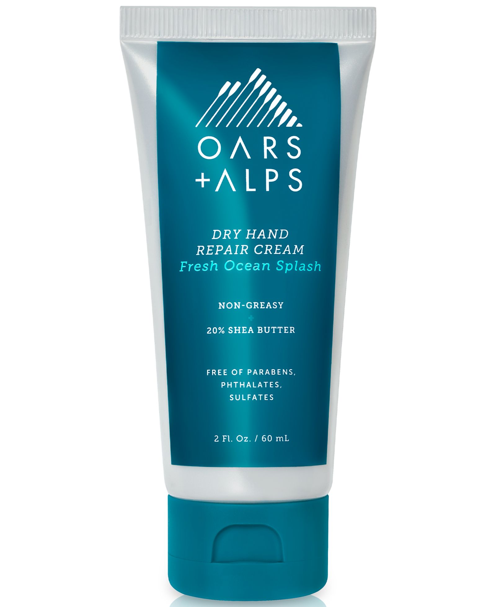 Oars + Alps Fresh Ocean Splash крем для восстановления сухой кожи, 2-oz.