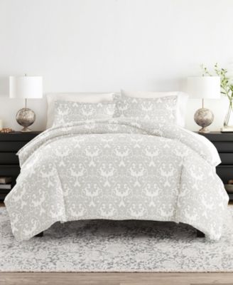 Soft Damask Light Gray