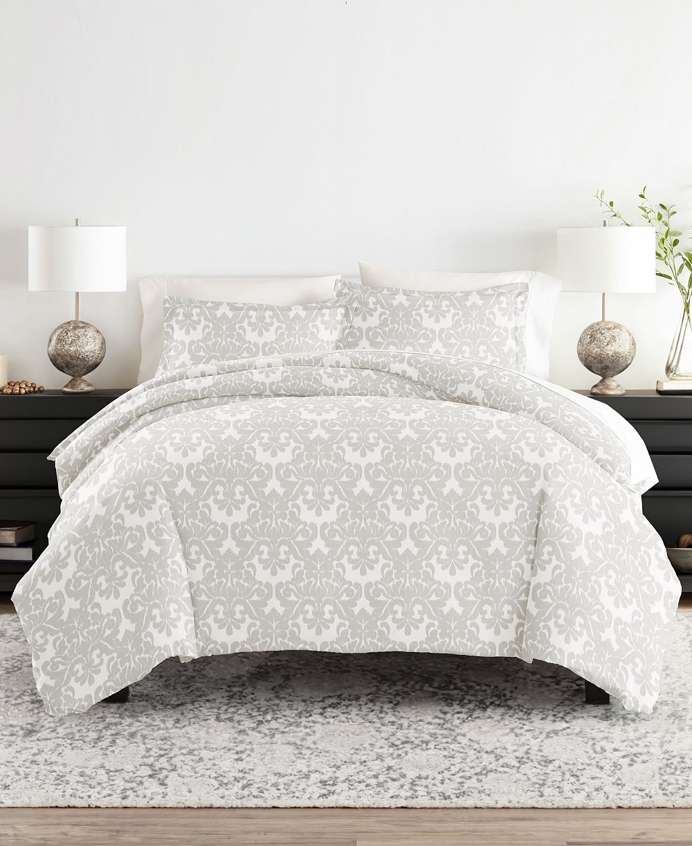 Комплект из 3 двусторонних пододеяльников ienjoy Home Ultra Soft, Full/Queen