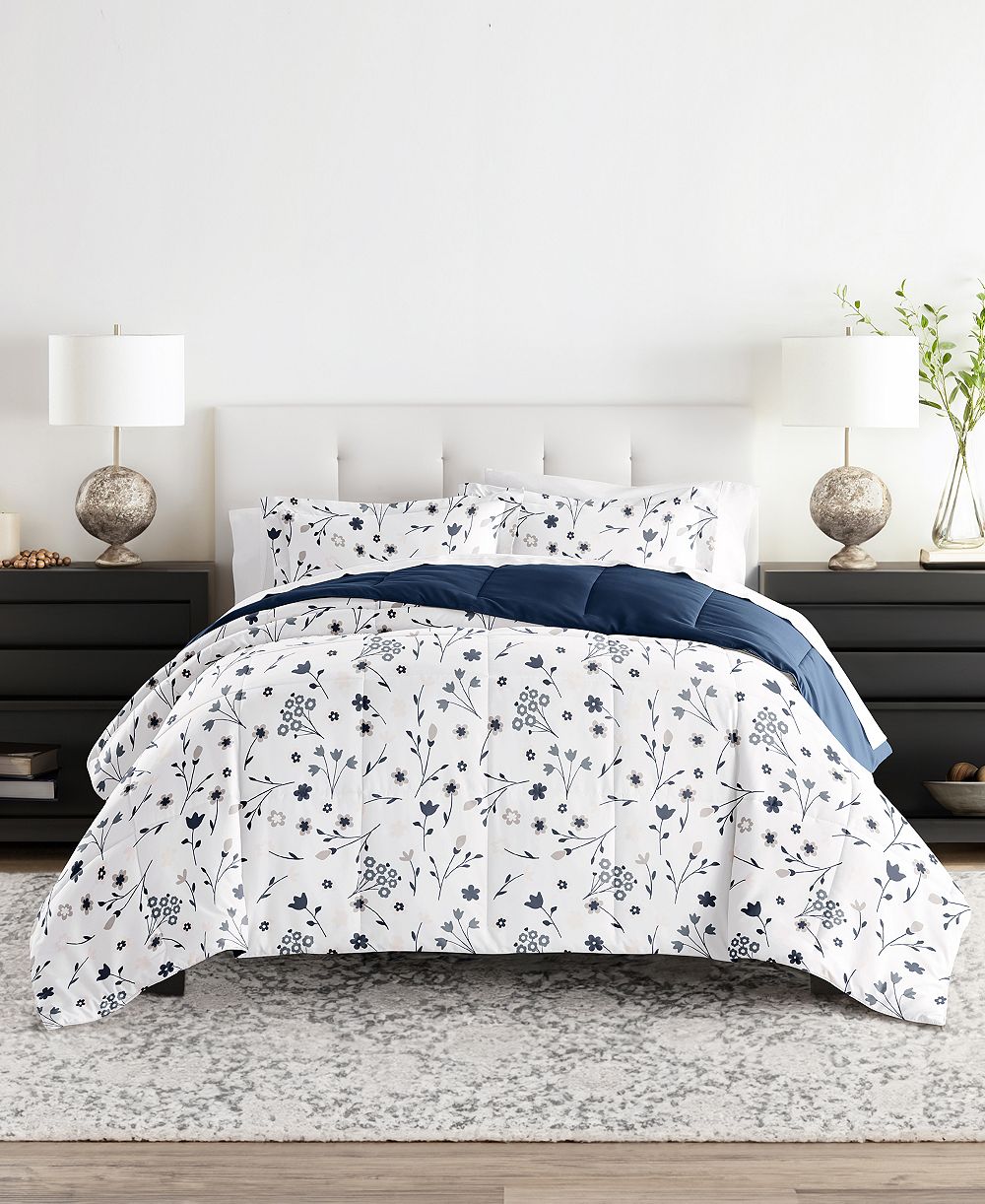 Сыворотка ienjoy Home Forget Me Not Reversible Comforter Set