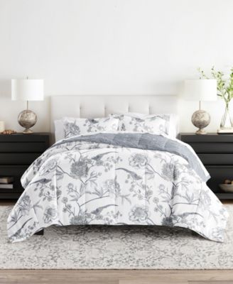 Комплект из 3-х одеял ienjoy Home Molly Botanicals Reversible, Full/Queen