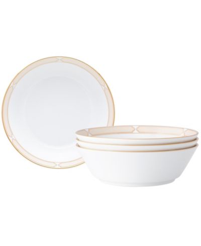 Noritake Eternal Palace Gold Set of 4 Soups, 7", 20 OZ