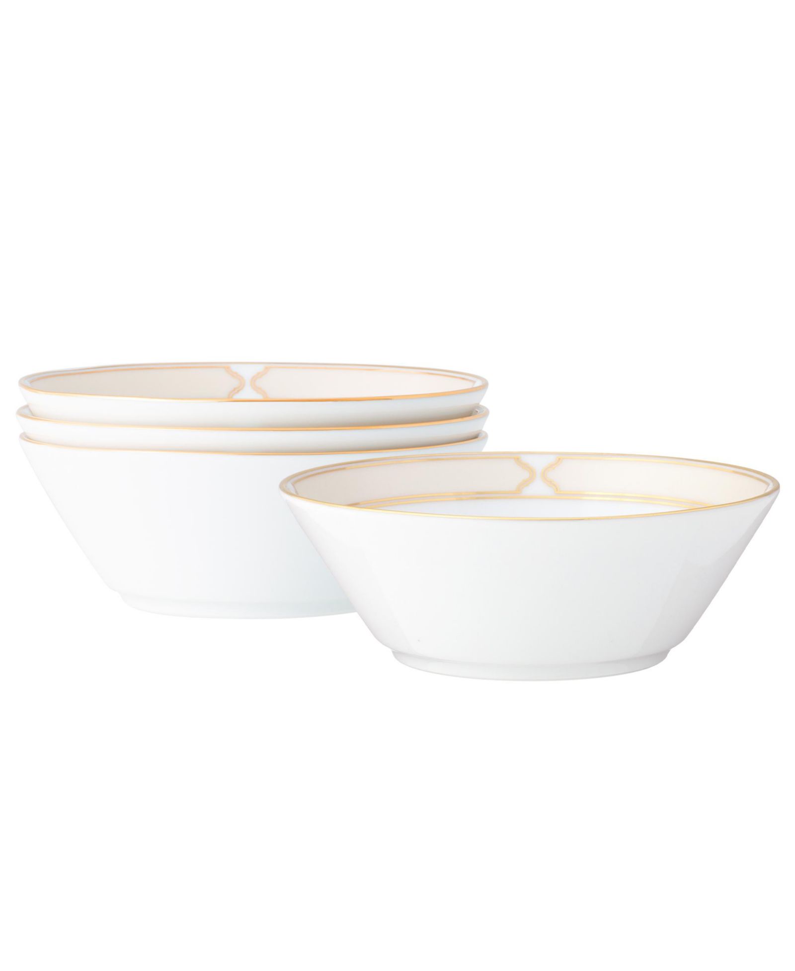 Набор из 4 тарелок Noritake Eternal Palace Gold 5", 6 OZ
