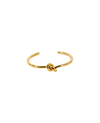 Oma The Label Philo Knot браслет из латуни с напылением 18K Gold-Plated