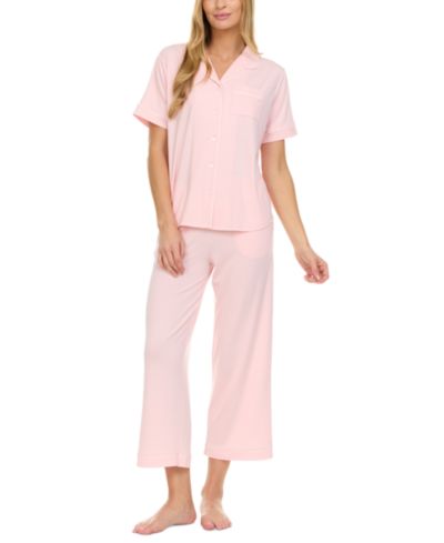Женский комплект Flora by Flora Nikrooz Annie Notch Top и Capri Pajama, 2 шт.