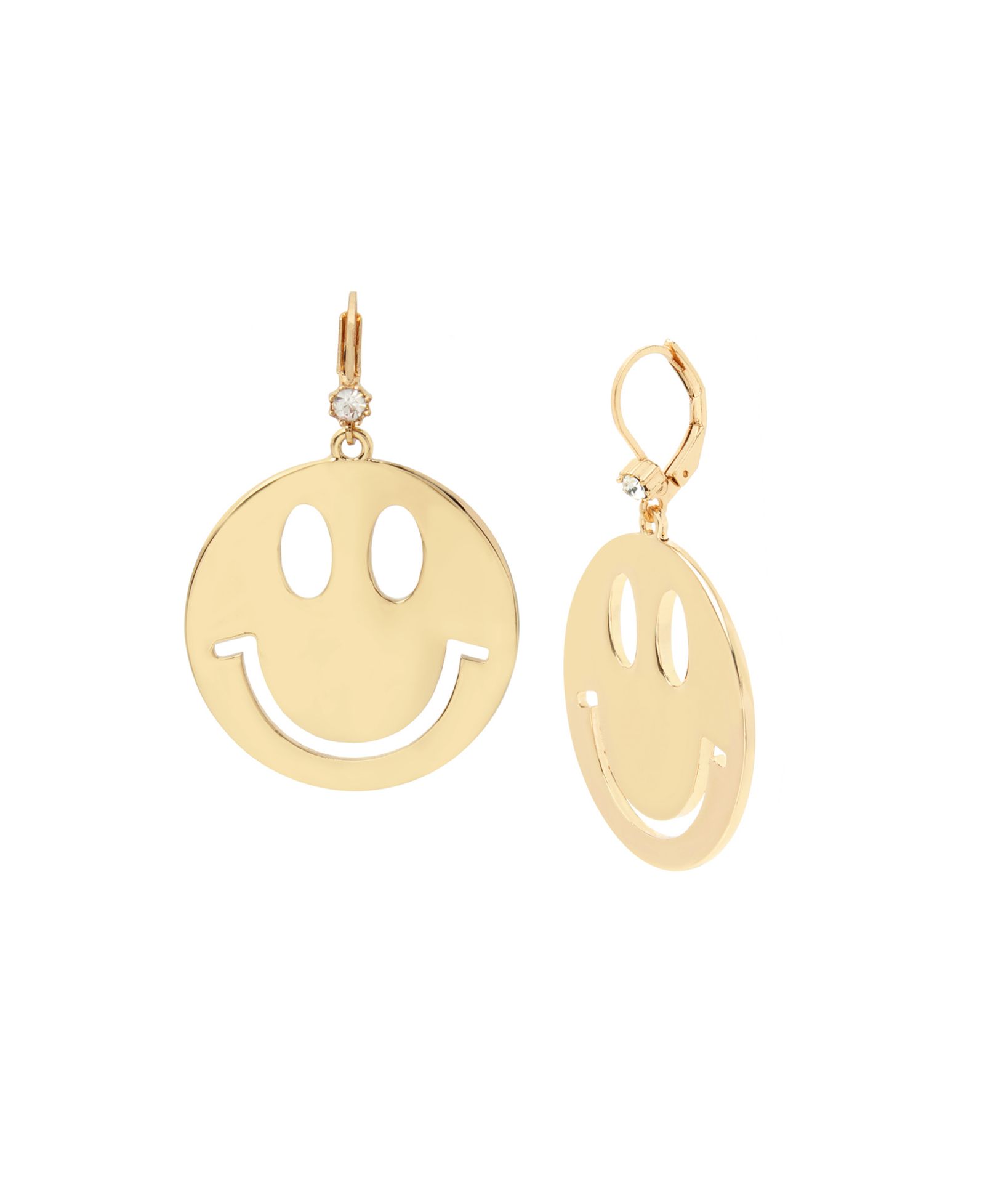 Серьги-подвески Betsey Johnson Smiley Drop