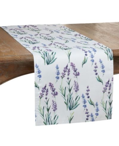 Saro Lifestyle дорожка для стола Lavender, 108" x 16"