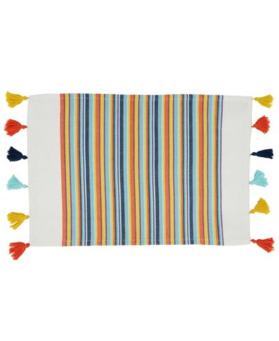 Saro Lifestyle подставка под тарелку Color Splash 20" x 14", набор из 4 шт