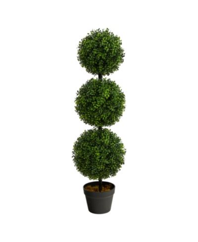 Искусственное дерево Boxwood Triple Ball Topiary для дома и улицы 3'