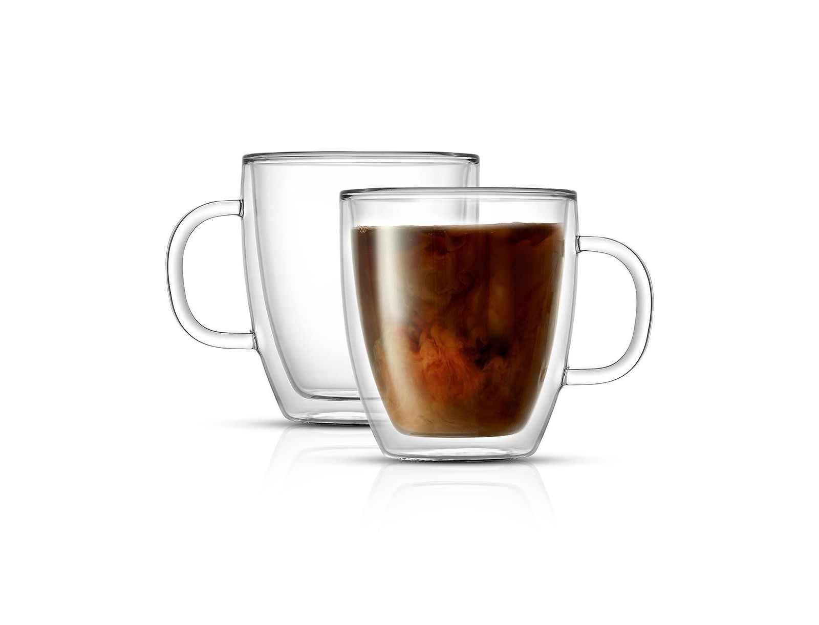 Кофейные кружки JoyJolt Savor Double Wall, набор из 2 шт